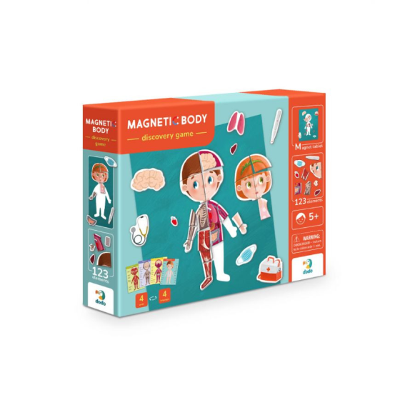 Розвиваюча магнітна гра "Людське тіло" DoDo 200220 Вінниця