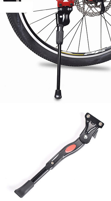 Подножка для велосипеда на пластину рамы (JC-022) Feel Fit Черный Бровары - изображение 2