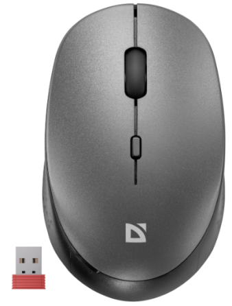 Миша Defender Auris MB-027, Grey (52029) (6893352) Киев