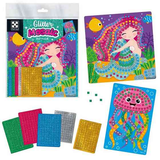 Набір для творчості зі блискучою мозаїкою "Русалонька та Медуза" VT4511-13 Вінниця
