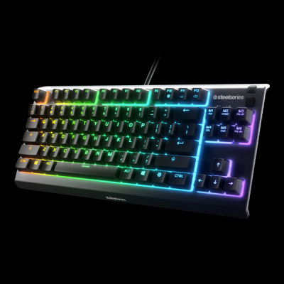 Клавіатура SteelSeries Apex 3 TKL UA USB Black (64831) Вінниця - фото 1