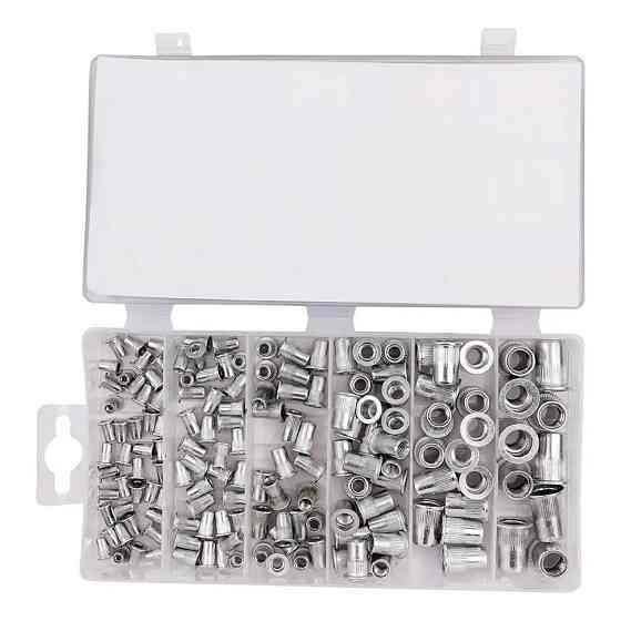 Заклёпки резьбовые алюминиевые 150шт M3-M10 FORSAGE F-36460 Одесса