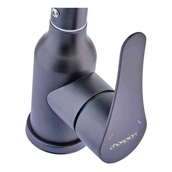 Кухонний змішувач Champion SAP-011 Black з нержавіючої сталі (CH6149) Харків
