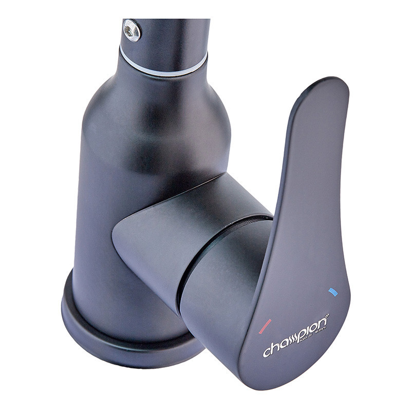 Кухонний змішувач Champion SAP-011 Black з нержавіючої сталі (CH6149) Харків - фото 2