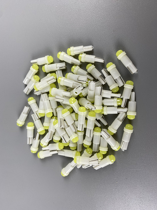 Лампа LED автомобільна робоча 12V COB chip цоколь Т5, освітлення панелі приладів Мукачево - фото 5