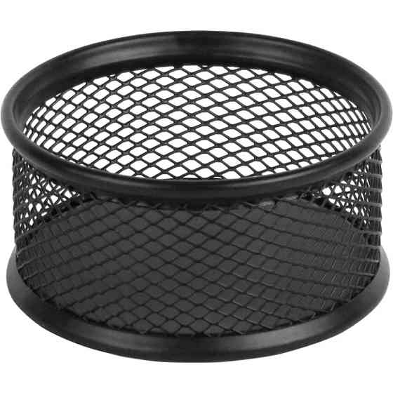 Подставка для скрепок Axent 80x80x40мм, wire mesh, black (2113-01-A) Винница