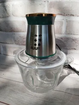 Блендер-измельчитель с чашей 2л Domotec/RAF R-7029, мощность 1000Вт, 4 лезвия, питание от сети 220В Одесса - изображение 10