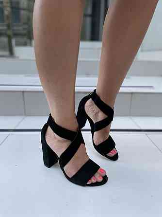 SANTINI Босоніжки жіночі SANTINI 259362-21 чорні (літо, замша натуральна) (3773) 36р.37р.38р. Коломия