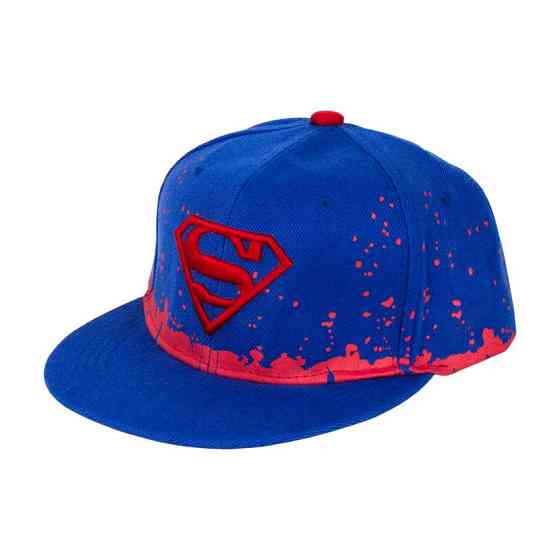 Бейсболка с прямым козырьком синяя Snapback Киев