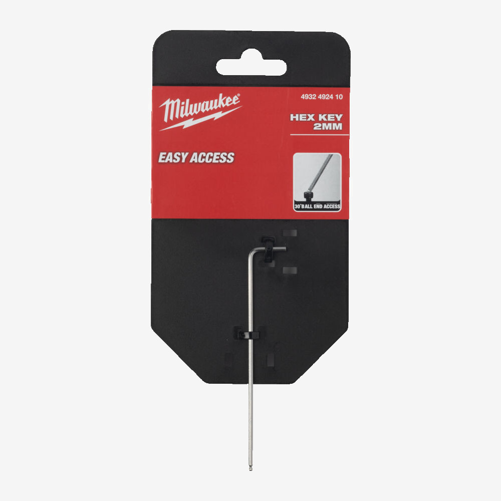 Ключ L-образный HEX хромированный MILWAUKEE, 2,0мм Одесса - изображение 2