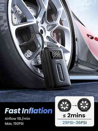 Портативный автомобильный насос UGREEN CD259 Киев