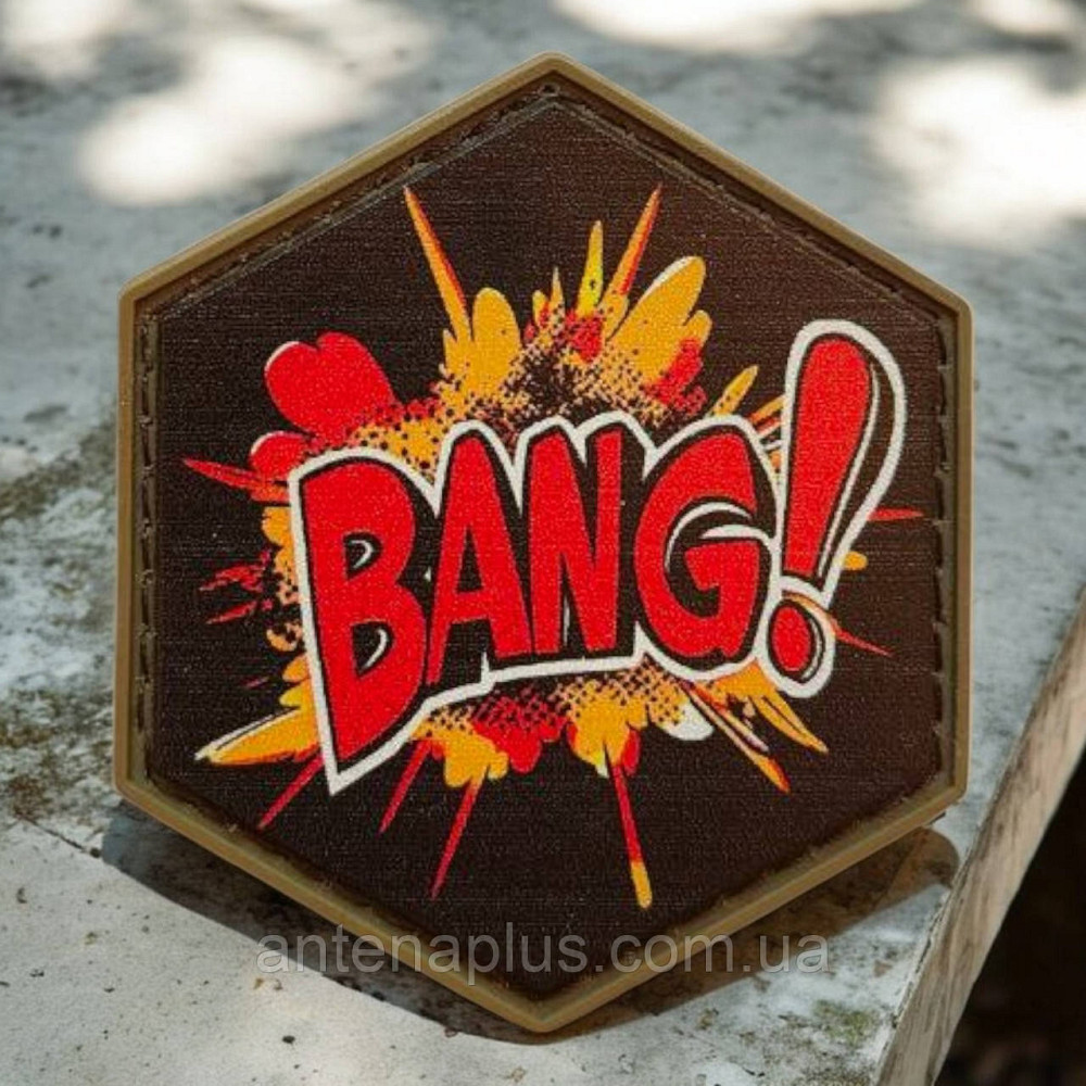 "Bang" патч / шеврон Київ - фото 1