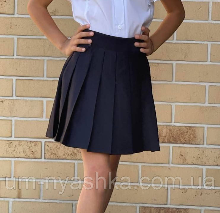 Школьная юбка тенниска синяяна 116-164 Кривой Рог - изображение 1