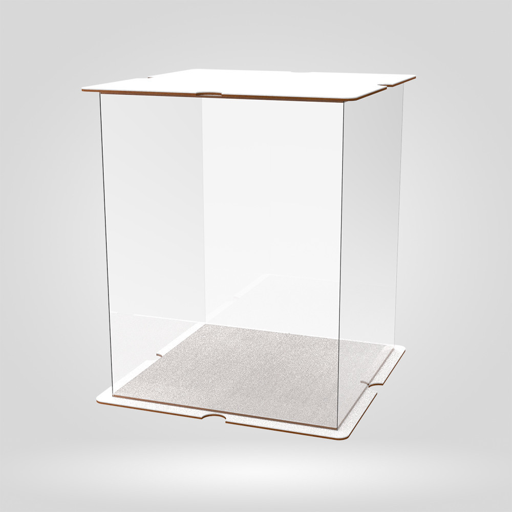 Коробка для тортів, квітів та подарунків EKOSTAR 230х230х300 Київ - фото 1