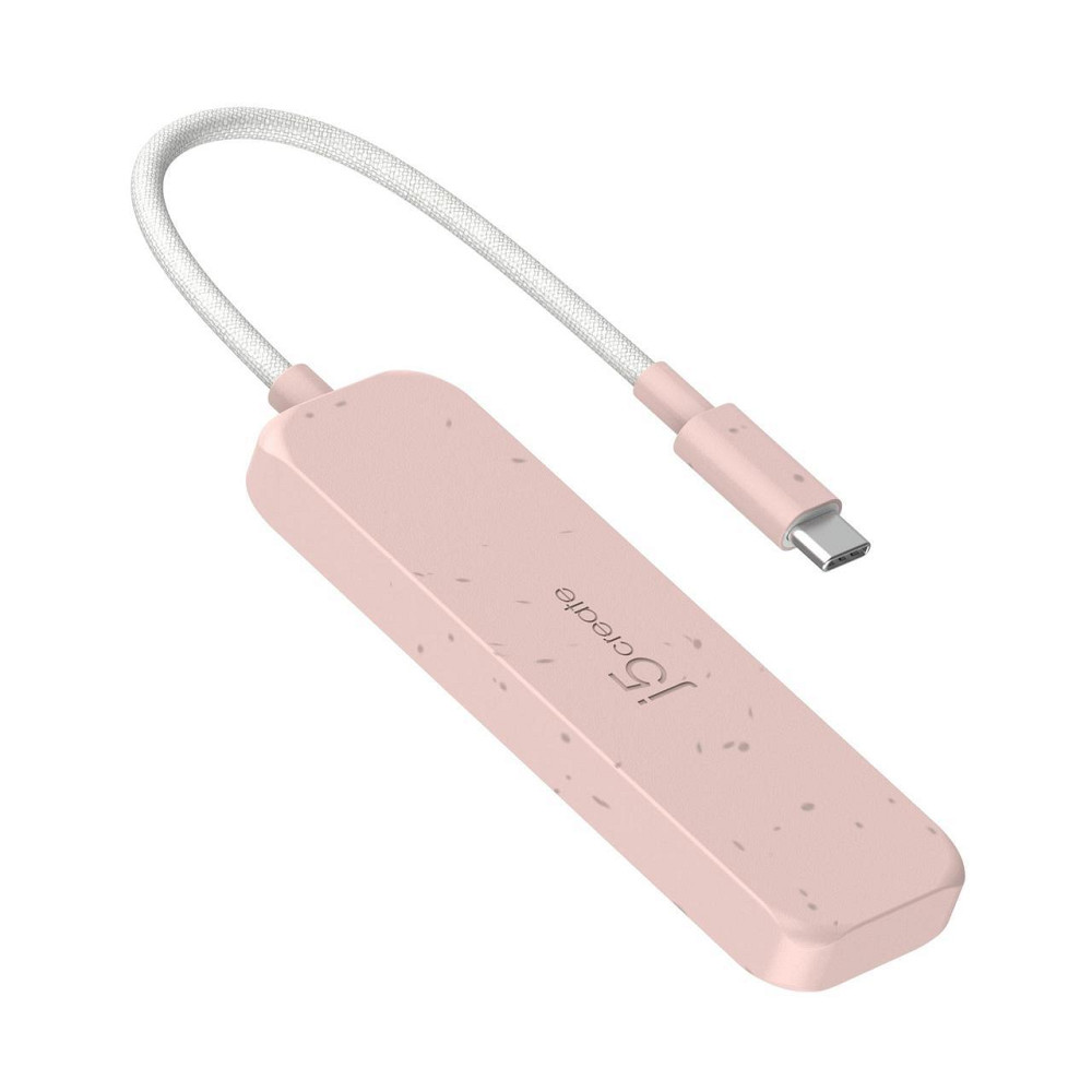 USB-хаб J5create 4 USB-C Red (JCH345ER-N) ( 16257 ) Харків - фото 3