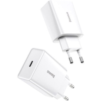 Зарядний пристрій Baseus Speed Mini Quick Charger White (CCFS-SN02) Вінниця - фото 7