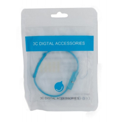 Дата кабель USB 2.0 AM to Micro 5P 0.2m браслет blue Extradigital (KBU1784) Вінниця - фото 5