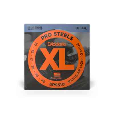 Струны для гитары D'Addario XL ProSteels Regular Light (10-46) (EPS510) Винница