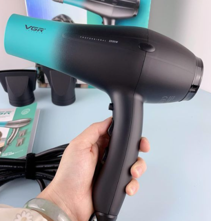 Фен для волосся VGR V463 професійний з іонізацією, турмаліном, інфрачервоним випромінюванням, потужний та зручний для дому. Одеса