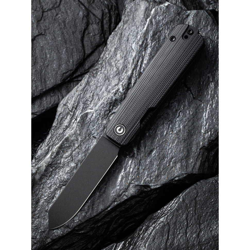 Ніж складаний кишеньковий Civivi Sendy, (7.2 см) Nitro-V / G10 чорний Київ - фото 12