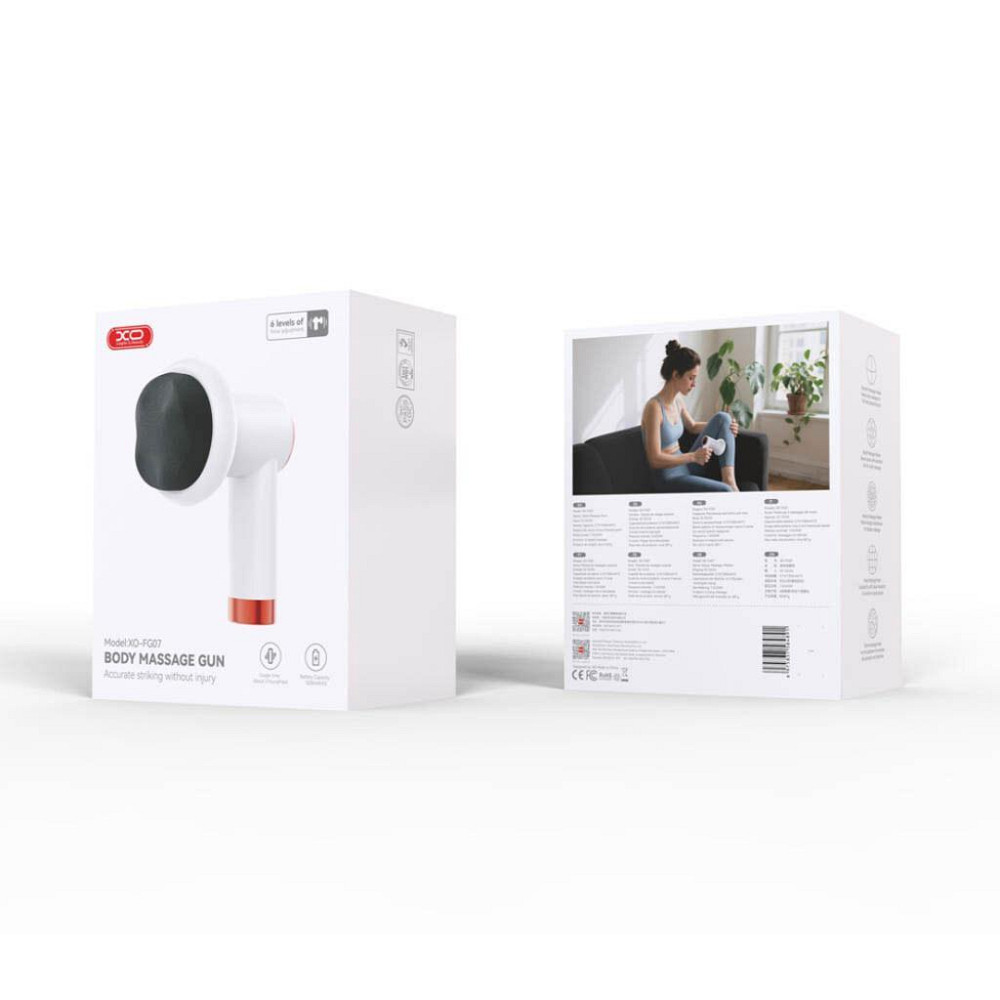 Массажер ударный XO FG07 Body Massage Gun Черновцы - изображение 5