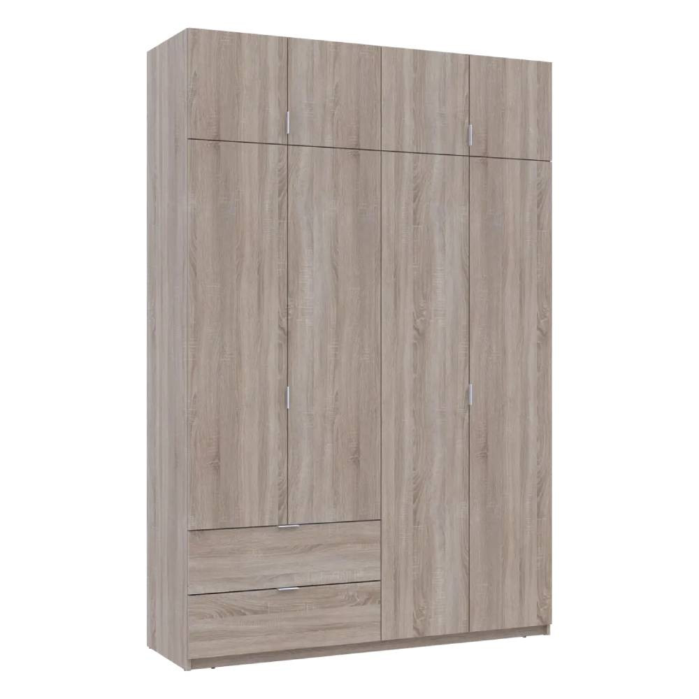 Шафа для одягу Doros Лукас Дуб Сонома 160х50х240 DRS-011619 (80737730) Львів - фото 7