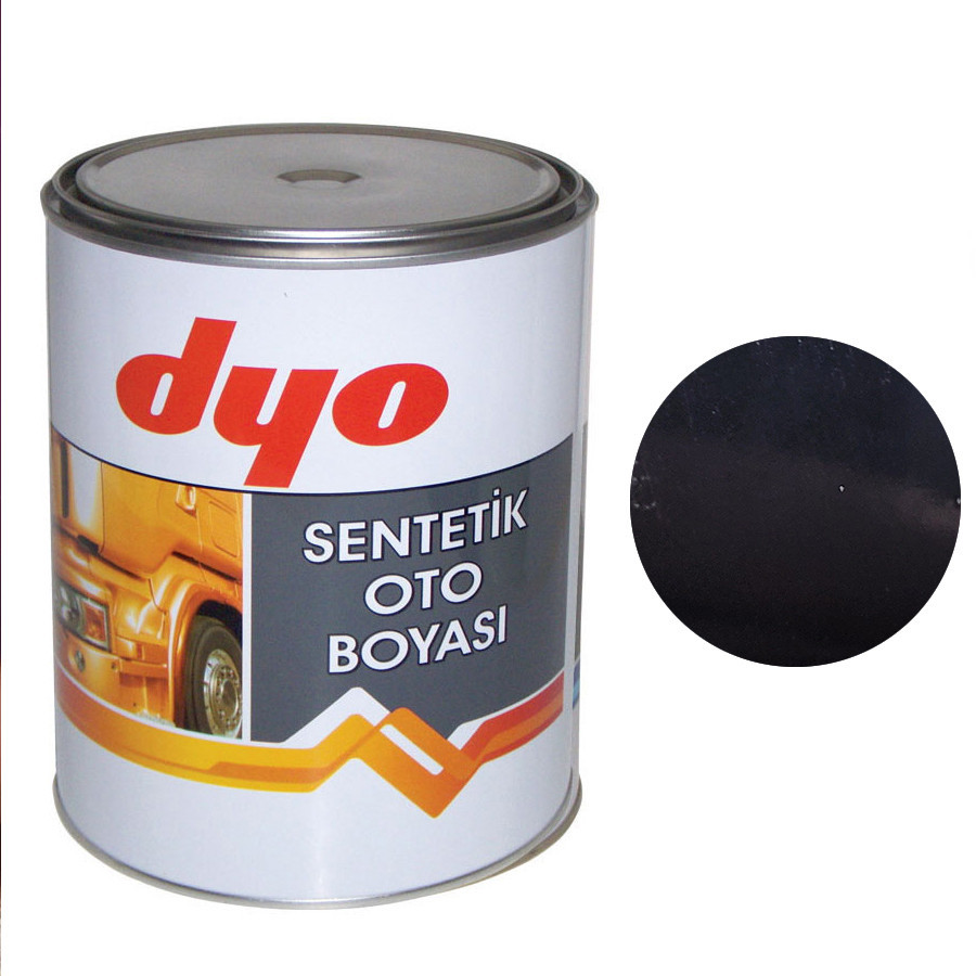601 черный, краска автомобильная (синтетическая) алкидная Dyo 1л Киев - изображение 1
