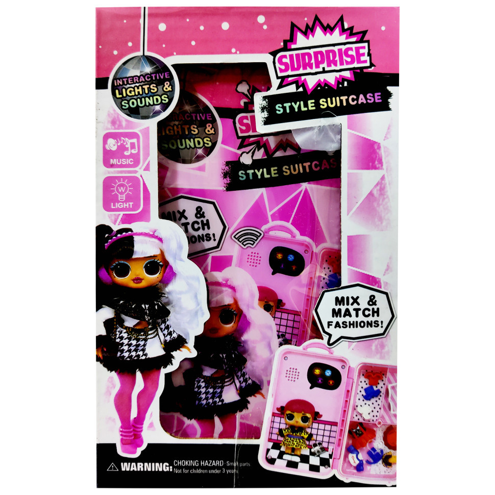 Детская кукла PH2006 с аксессуарами Розовый Винница - изображение 1