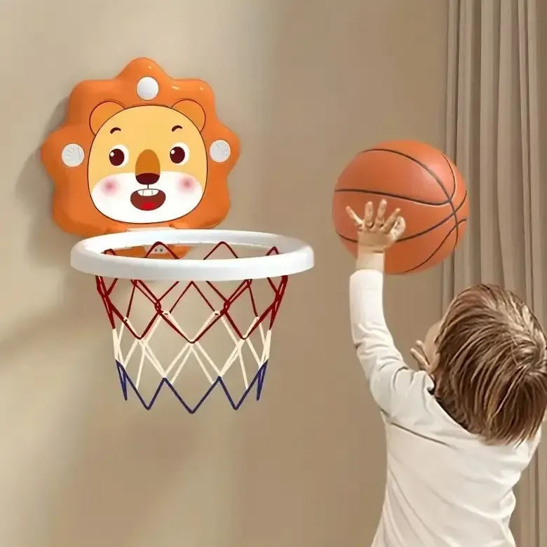 Детский подвесной мини-баскетбольный набор 24х12см Коломыя - изображение 1
