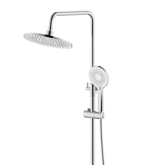 Душевая система с изливом Qtap Taurus на три потребителя QTTAU111CRM45665 Chrome Киев