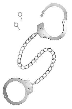 Поножи Fetish Tentation Adjustable metal ankle cuffs Sex Aura Київ