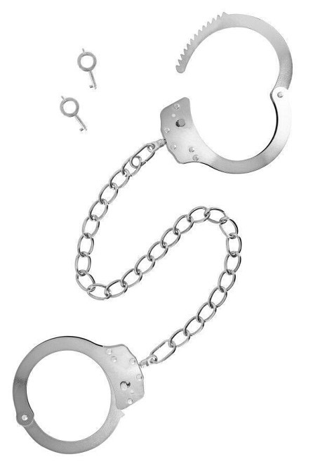 Поножи Fetish Tentation Adjustable metal ankle cuffs Sex Aura Київ - фото 2