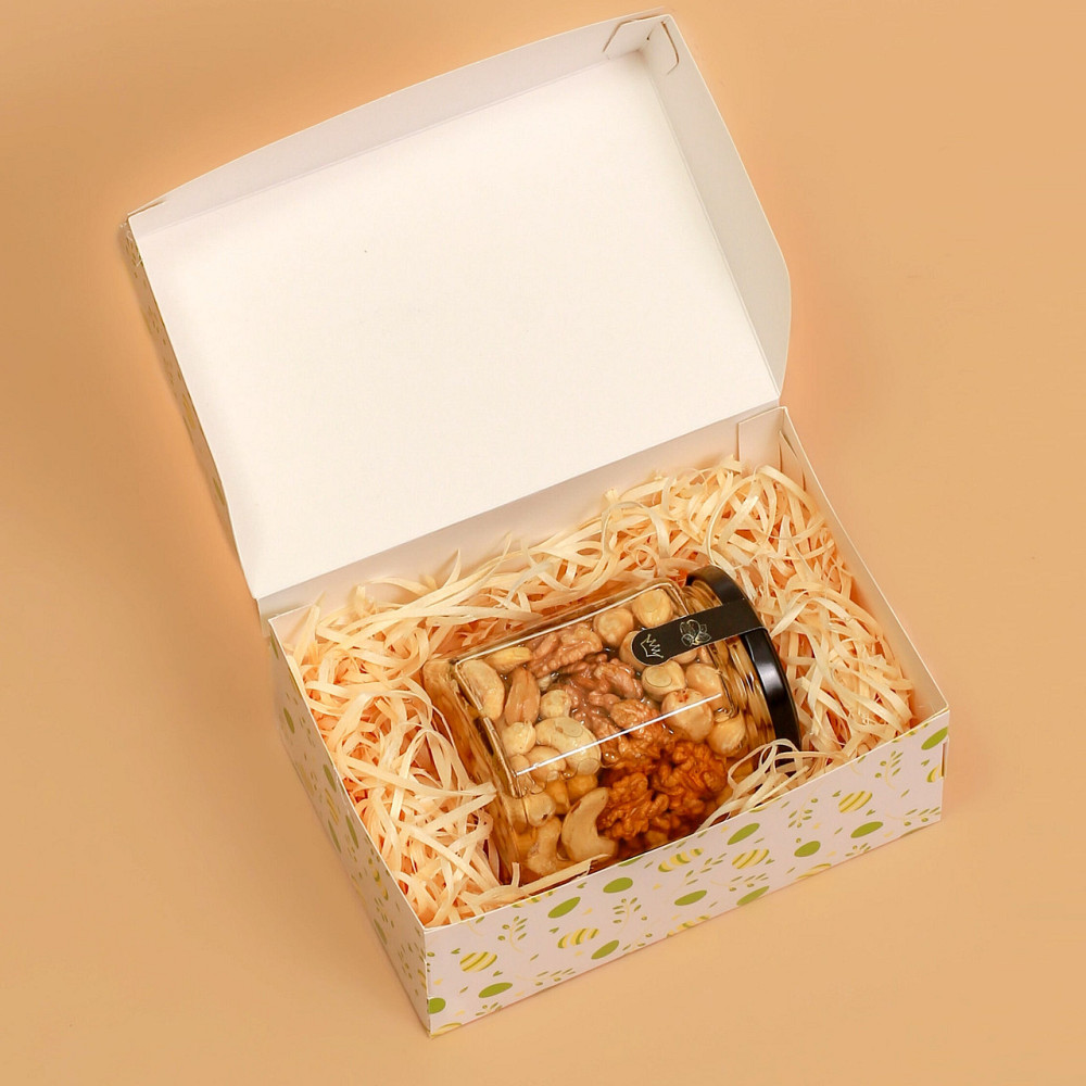 Подарунковий набір асорті горіхів з медом №78 Царство Меду 480 грамів Одеса - фото 1