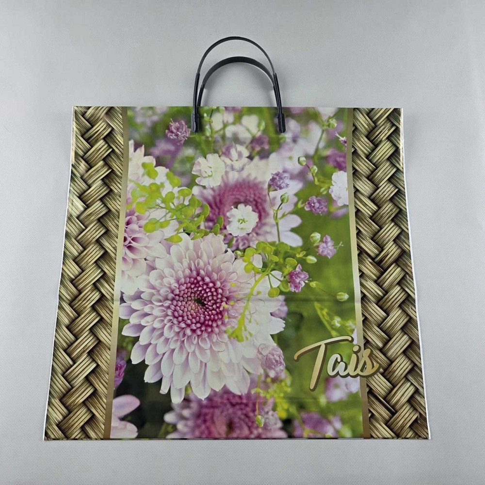 Пакет с пластиковой ручкой (36х37)  