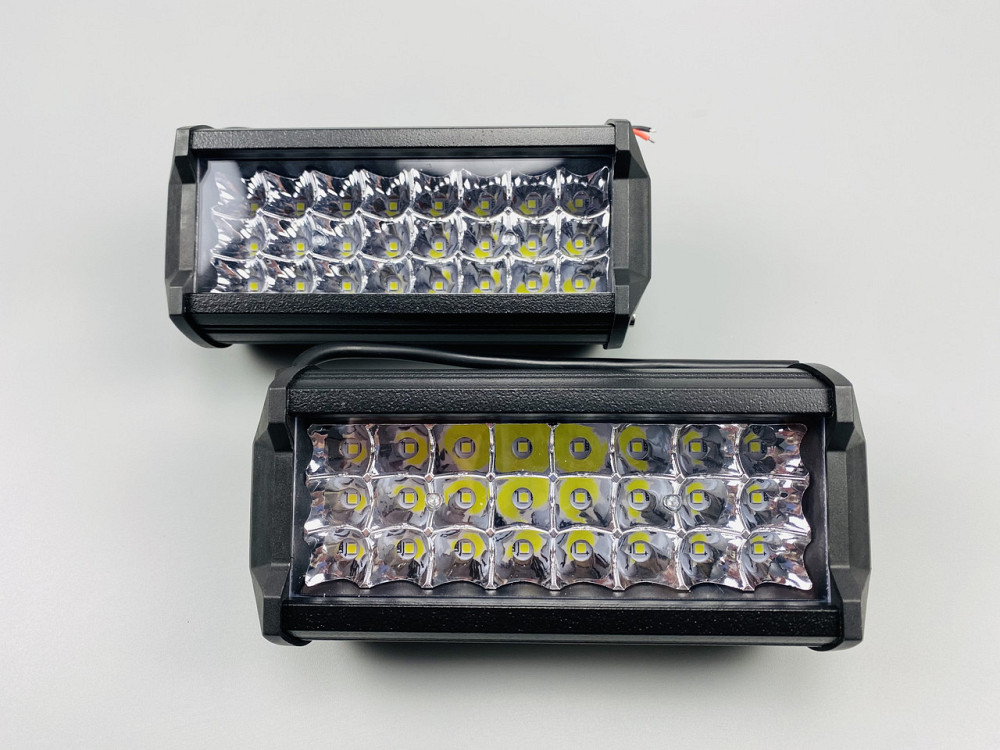 Світлодіодна робоча фара 72W (24 діоди), Світлодіодне світло робоче автомобільне позашляхове, автомобільне позашляхове Мукачево - фото 3