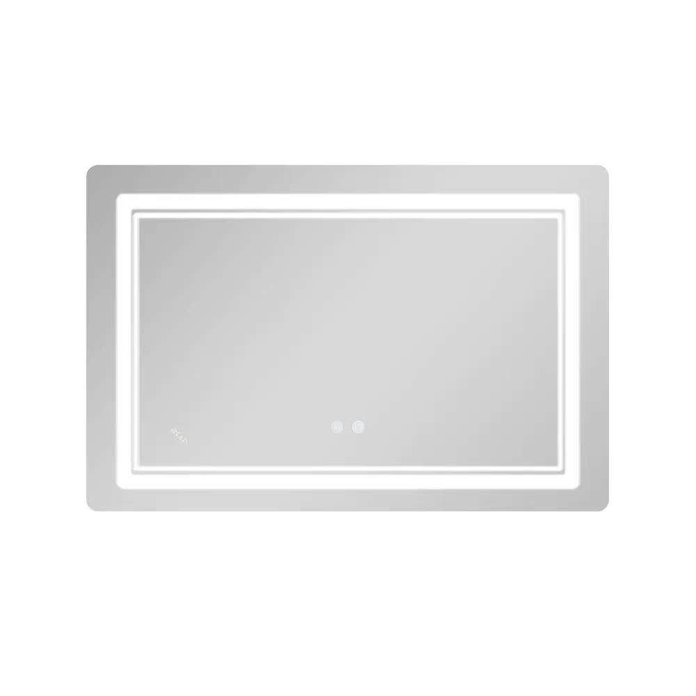 Дзеркало Qtap Cardinal (CA2) 800х600 з LED-підсвіткою Touch, з антизапотіванням, з димером, темп. кольору (3000-6500K) Reverse Київ - фото 12