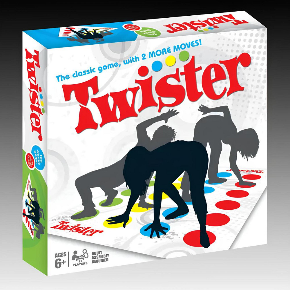 Игра Твистер 2. Настольная игра Twister (новая версия) с двумя новыми задачами. Твистер англоязычный Киев - изображение 1