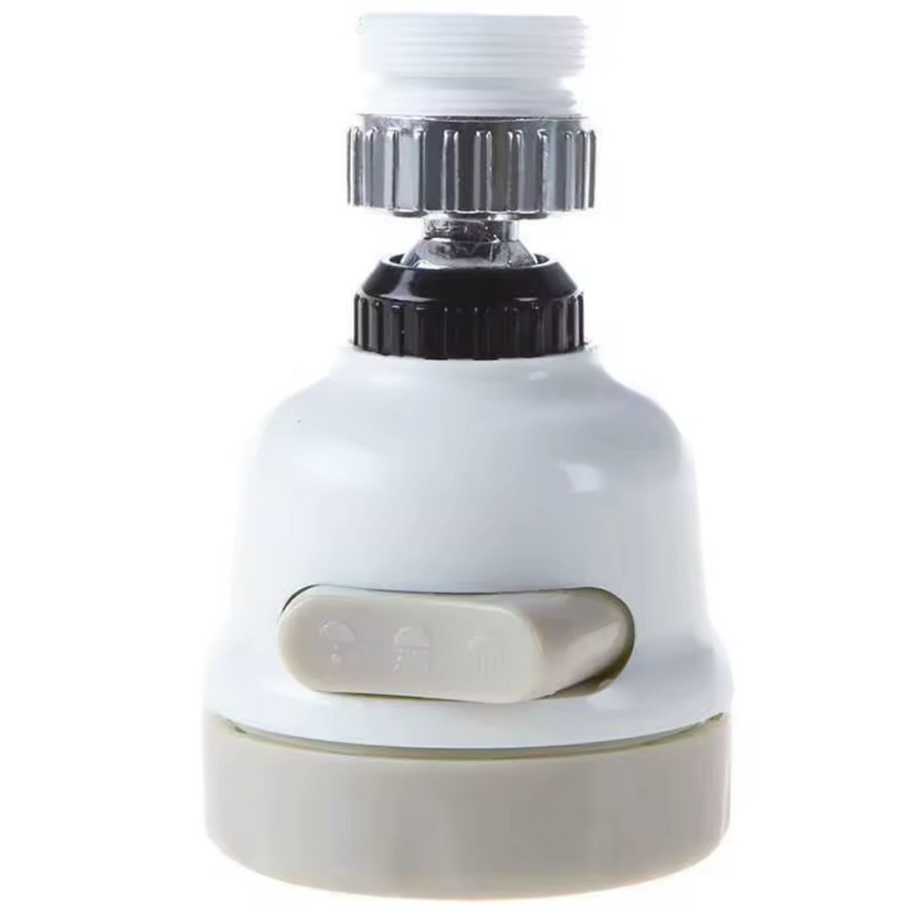 Поворотная насадка на кран распылитель для смесителя 3 режима белый Киев - изображение 9