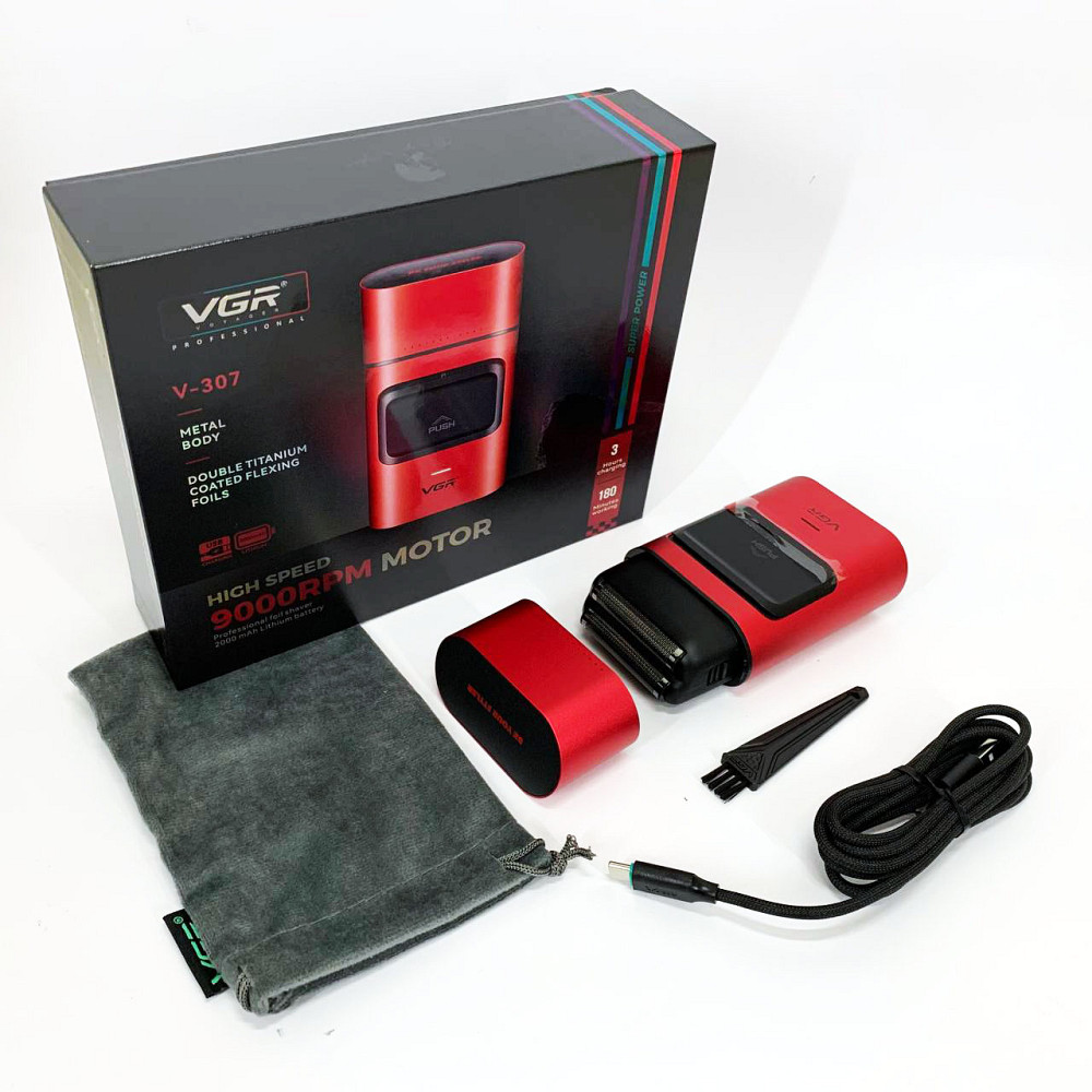 Универсальный аккумуляторный триммер для бороды VGR V-307, Хорошие электрические бритвы для бритья MI-80 Львов - изображение 11