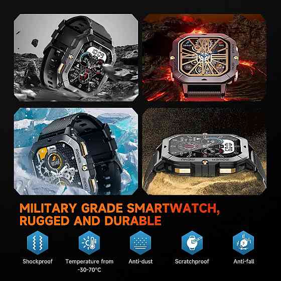 Годинник Oukitel BT101 Black Винница