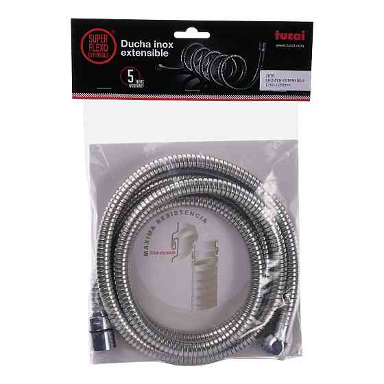 Шланг душовий TUCAI FlexoInoxExtensible 175-225см (2830) Київ