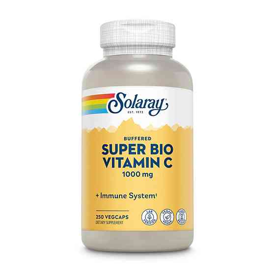 Буферизированый витамин С Solaray Super Bio Vitamin C 1000mg 250 vcaps Киев