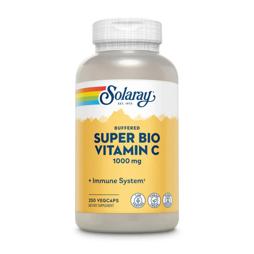 Буферизированый витамин С Solaray Super Bio Vitamin C 1000mg 250 vcaps Киев - изображение 1