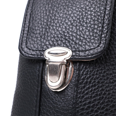 Сумка Vintage На пояс из натуральной кожи Черная (22736) Винница - изображение 11