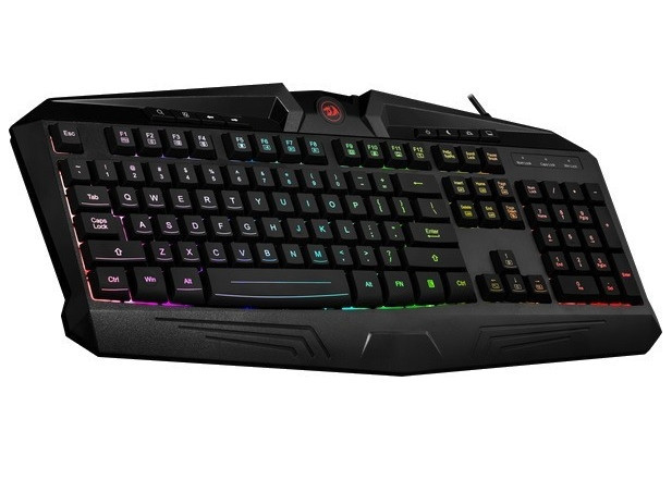 Ігрова клавіатура Redragon Harpe 2 K503 RGB-1 UKR RGB-підсвічування мембрана + підставка 104+8 кнопо Вінниця - фото 1