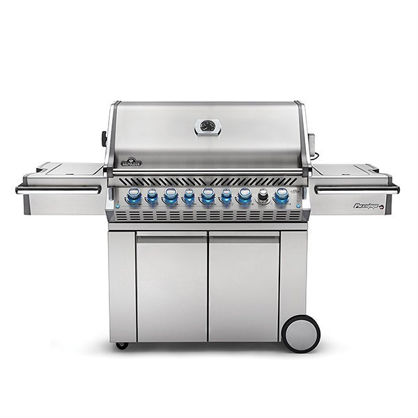 Газовий гриль Napoleon Prestige PRO P-665 з бічним пальником Sizzle Zone і вертілем (69632) нерж сталь PRO665RSIBPSS Код: 004559 Рівне - фото 1