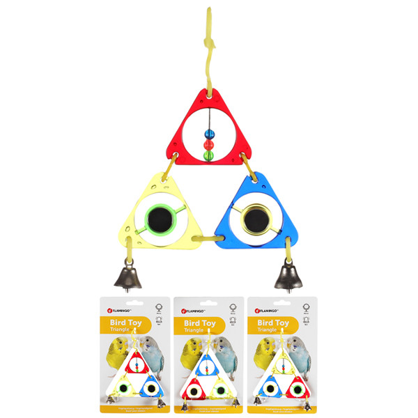 Flamingo Delta Triangle ФЛАМІНГО ДЕЛЬТА ТРИКУТНИК іграшка для птахів Київ - фото 1
