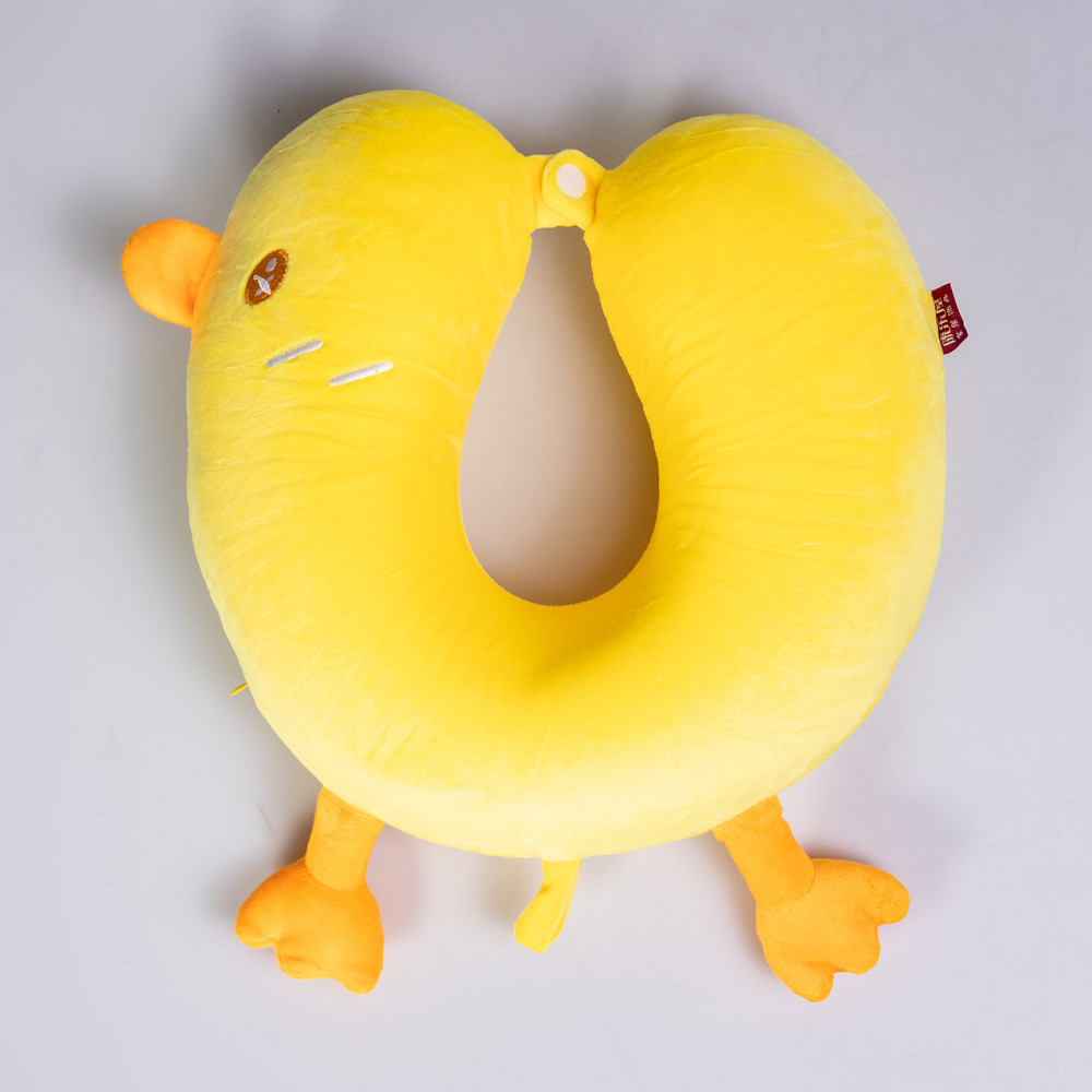 Yiwu Подушка для шиї Duck U-подібна жовта HP-56-4Y Коломия - фото 1