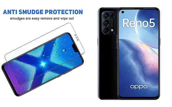 Защитное стекло NeoGlass для Oppo Reno 5 – ультрапрозрачное и устойчивое Киев