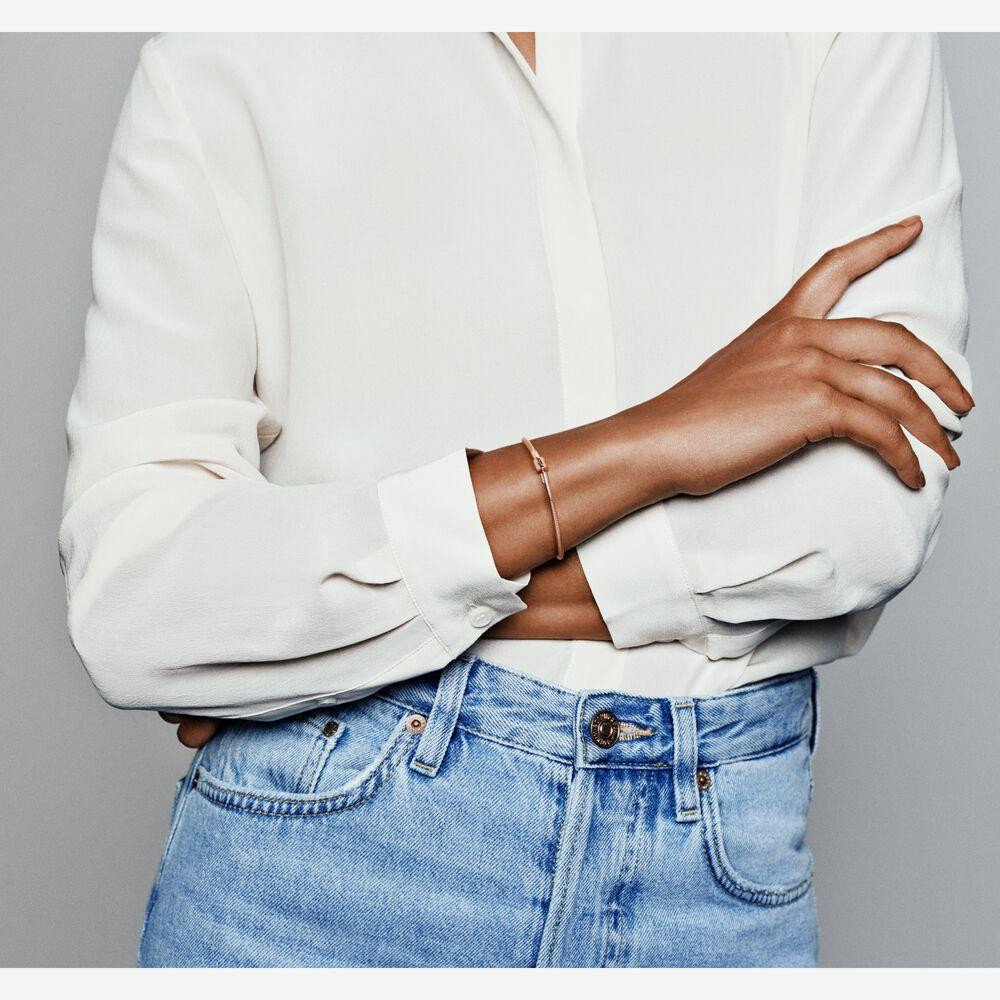 Срібний браслет для намистин Пандора  588781C00 MasterSem Київ - фото 4